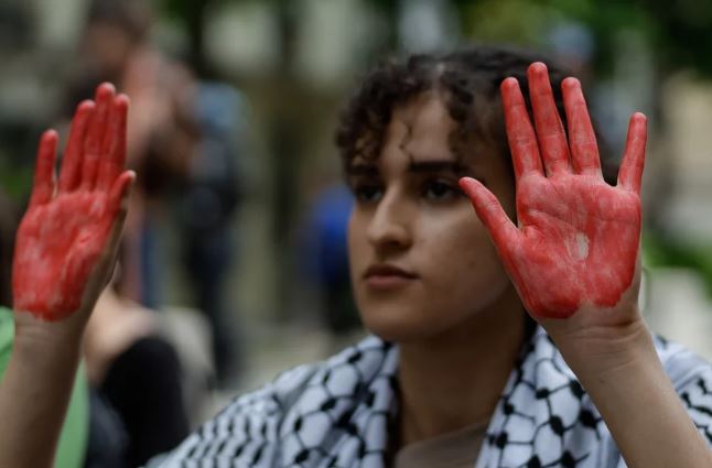 Campus protests over the war in Gaza havegone international1