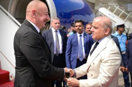 Azerbaijan president lands in Islamabad on 2-day official visit